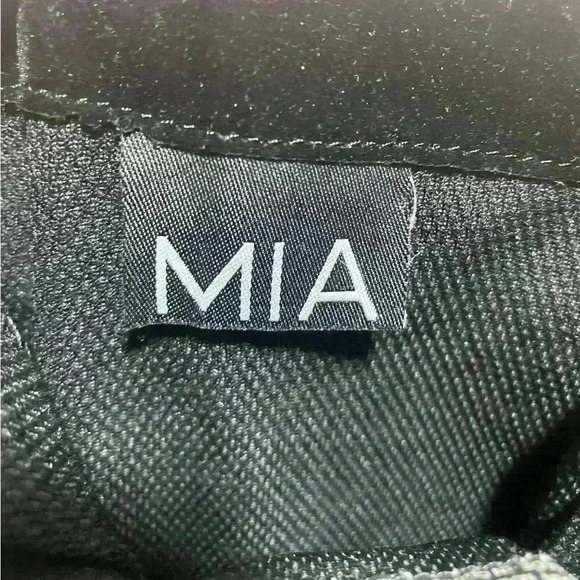 MIA black velvet over the knee boot SZ 9 M - Picture 4 of 5